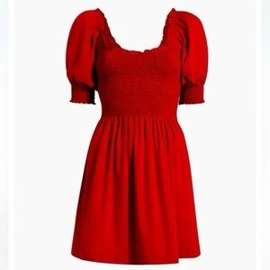 Hill House red nap dress mini XXL pockets!
